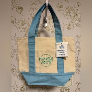 Trader Joe’s Blue Spring Mini Tote
